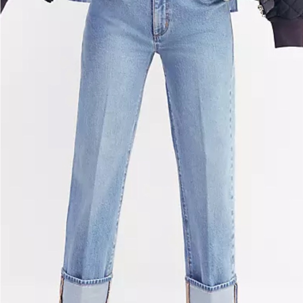 Ann Taylor Light Blue Ankle Jeans